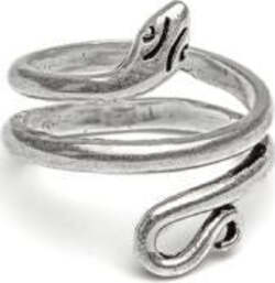 VESTOPAZZO-Anello-Donna-SERPENTE-LISCIO