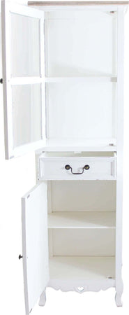 vetrina-un-cassetto-2-ante-in-legno-di-paulownia-shabby-chic-50x37x170-Bianco-Milani-Home