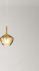 Vetro-Borosilicato-Contemporaneo-Rain-Oro-Specchiato-D20-Senza-Rosone