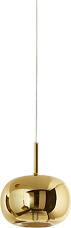 Vetro-Borosilicato-Contemporaneo-Rain-Oro-Specchiato-D22,5-Senza-Rosone