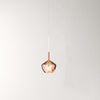 Vetro-Borosilicato-Contemporaneo-Rain-Rame-Specchiato-D22,5-Senza-Rosone