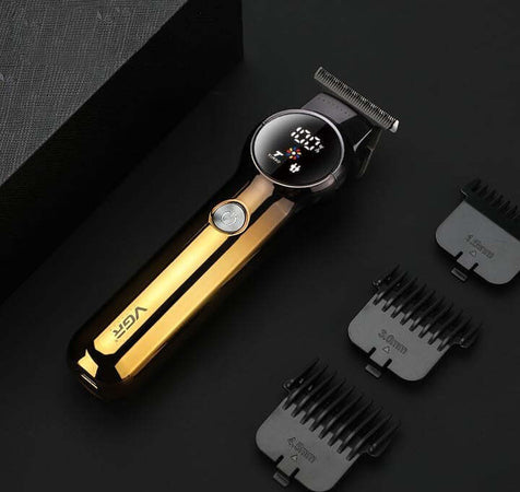 VGR-V-989-RASOIO-ELETTRICO-TAGLIA-CAPELLI-PROFESSIONALE-REGOLA-BARBA-DISPLAY-USB