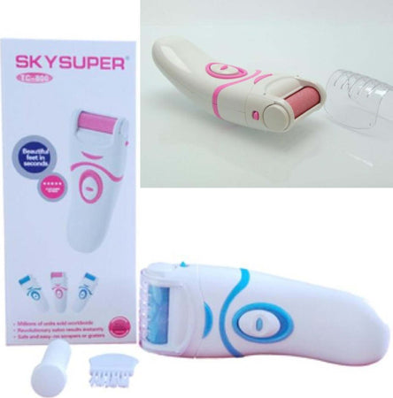 VIAKALLO PEDICURE PIEDI VIA CALLO E DURONI PEDICURE PORTATILE SKYSUPER TC-800 Bellezza/Manicure e pedicure/Strumenti e accessori/Lime per unghie e manicure Trade Shop italia - Napoli, Commerciovirtuoso.it