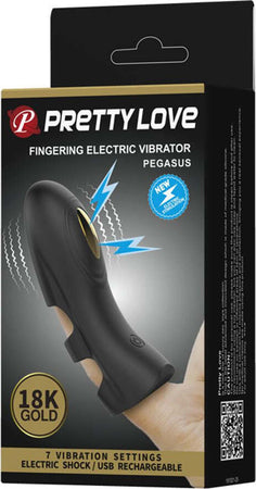Vibratore Anale Vaginale Da Dito Pretty Love Pegasus Fingering Vibrator Con Parti In Oro 18 K E Stimolazione Elettrica 7 funzioni di vibrazione 1 funzione di stimolazione elettrica silicone Memory Salute e cura della persona/Erotismo e contraccezione/Sex toys/Vibratori/Vibratori classici Kondorama - Martinsicuro, Commerciovirtuoso.it