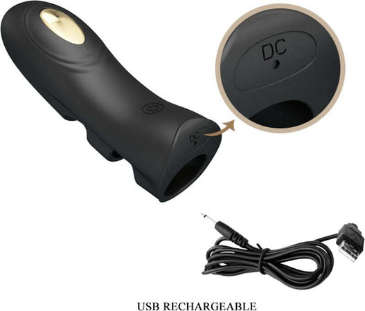 Vibratore Anale Vaginale Da Dito Pretty Love Pegasus Fingering Vibrator Con Parti In Oro 18 K E Stimolazione Elettrica 7 funzioni di vibrazione 1 funzione di stimolazione elettrica silicone Memory Salute e cura della persona/Erotismo e contraccezione/Sex toys/Vibratori/Vibratori classici Kondorama - Martinsicuro, Commerciovirtuoso.it
