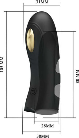 Vibratore Anale Vaginale Da Dito Pretty Love Pegasus Fingering Vibrator Con Parti In Oro 18 K E Stimolazione Elettrica 7 funzioni di vibrazione 1 funzione di stimolazione elettrica silicone Memory Salute e cura della persona/Erotismo e contraccezione/Sex toys/Vibratori/Vibratori classici Kondorama - Martinsicuro, Commerciovirtuoso.it
