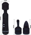 Vibratore Classico Con Punte Di Ricambio Massaggiatore Pretty Love Magical Massager 12 Funzioni 3 Teste Intercambiabili Salute e cura della persona/Erotismo e contraccezione/Sex toys/Vibratori/Vibratori classici Kondorama - Martinsicuro, Commerciovirtuoso.it