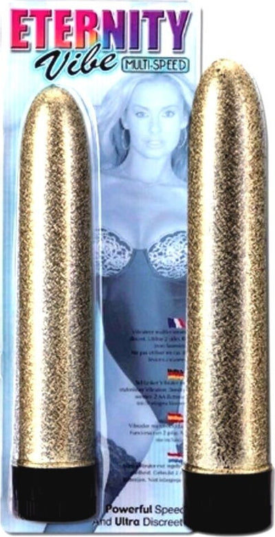Vibratore Classico Glitterato Dorato Oro Eternity Vibe Vibratore Classico 19 Cm Salute e cura della persona/Erotismo e contraccezione/Sex toys/Vibratori/Vibratori classici Kondorama - Martinsicuro, Commerciovirtuoso.it