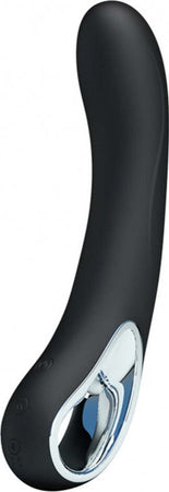 Vibratore di Design 12 Funzioni Ricaricabile USB In Silicone Nero Pretty Love - Alston / Elmer Salute e cura della persona/Erotismo e contraccezione/Sex toys/Vibratori/Vibratori G-Spot Kondorama - Martinsicuro, Commerciovirtuoso.it