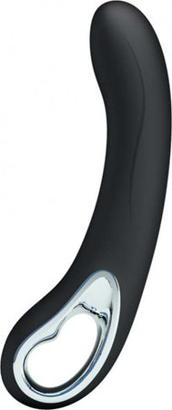 Vibratore di Design 12 Funzioni Ricaricabile USB In Silicone Nero Pretty Love - Alston / Elmer Salute e cura della persona/Erotismo e contraccezione/Sex toys/Vibratori/Vibratori G-Spot Kondorama - Martinsicuro, Commerciovirtuoso.it