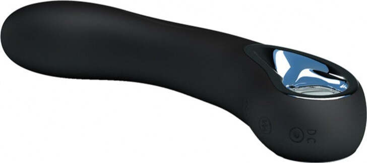 Vibratore di Design 12 Funzioni Ricaricabile USB In Silicone Nero Pretty Love - Alston / Elmer Salute e cura della persona/Erotismo e contraccezione/Sex toys/Vibratori/Vibratori G-Spot Kondorama - Martinsicuro, Commerciovirtuoso.it