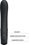 Vibratore di Design 12 Funzioni Ricaricabile USB In Silicone Nero Pretty Love - Alston / Elmer Salute e cura della persona/Erotismo e contraccezione/Sex toys/Vibratori/Vibratori G-Spot Kondorama - Martinsicuro, Commerciovirtuoso.it