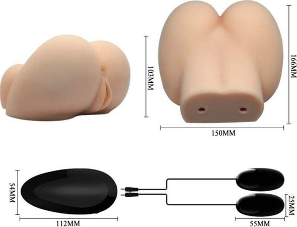 Vibratore Maschile Realistico Crazy Bull - Realistic Ano E Vagina Con Vibrazione Vibration Posizione 6 Salute e cura della persona/Erotismo e contraccezione/Sex toys/Masturbatori maschili/Masturbatori realistici Kondorama - Martinsicuro, Commerciovirtuoso.it