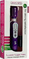 Vibratore Massaggiatore con testa Flessibile Twizzle Trigger Maxi – Purple Massaggiatore Viola 20 Cm Salute e cura della persona/Erotismo e contraccezione/Sex toys/Vibratori/Vibratori classici Kondorama - Martinsicuro, Commerciovirtuoso.it