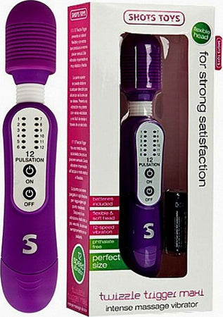 Vibratore Massaggiatore con testa Flessibile Twizzle Trigger Maxi – Purple Massaggiatore Viola 20 Cm Salute e cura della persona/Erotismo e contraccezione/Sex toys/Vibratori/Vibratori classici Kondorama - Martinsicuro, Commerciovirtuoso.it
