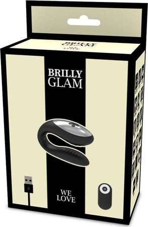 Vibratore per Coppia Brilly Glam Love For Partner Gioco Di Coppia Con Telecomando Wireless Silicone Nero Salute e cura della persona/Erotismo e contraccezione/Sex toys/Vibratori/Vibratori per coppia Kondorama - Martinsicuro, Commerciovirtuoso.it