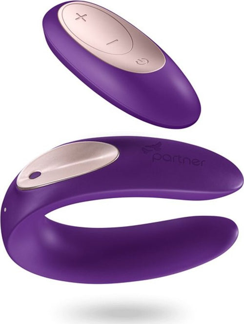 Vibratore Per Coppia Con Telecomando Satisfyer Partner Plus Remote 10 Impostazioni Di Vibrazione Impermeabile Salute e cura della persona/Erotismo e contraccezione/Sex toys/Vibratori/Vibratori per coppia Kondorama - Martinsicuro, Commerciovirtuoso.it