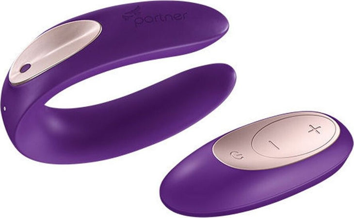 Vibratore Per Coppia Con Telecomando Satisfyer Partner Plus Remote 10 Impostazioni Di Vibrazione Impermeabile Salute e cura della persona/Erotismo e contraccezione/Sex toys/Vibratori/Vibratori per coppia Kondorama - Martinsicuro, Commerciovirtuoso.it