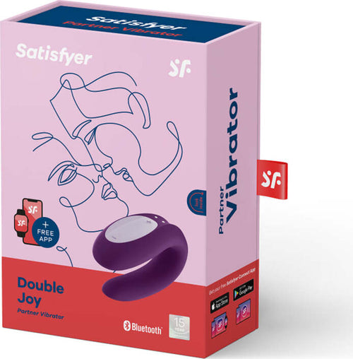 Vibratore Per Coppia Satisfyer Double Joy Con App Purple Gioco Di Coppia Wireless Bluetooth Salute e cura della persona/Erotismo e contraccezione/Sex toys/Vibratori/Vibratori per coppia Kondorama - Martinsicuro, Commerciovirtuoso.it