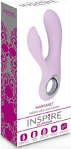 Vibratore Rabbit in Silicone Lilla Impermeabile Inspire Glamour Margaret Rabbit Mallow 7 funzioni di vibrazione + 5 controlli di velocità + memoria di funzioni che memorizza i tuoi ritmi preferiti Salute e cura della persona/Erotismo e contraccezione/Sex toys/Vibratori/Vibratori Rabbit Kondorama - Martinsicuro, Commerciovirtuoso.it