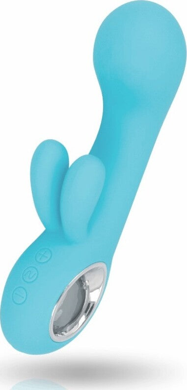 Vibratore Rabbit In Silicone turchese Impermeabile Inspire Glamour Georgia Turquoise Salute e cura della persona/Erotismo e contraccezione/Sex toys/Vibratori/Vibratori Rabbit Kondorama - Martinsicuro, Commerciovirtuoso.it