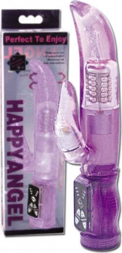 Vibratore Rabbit Jelly Happy Angel Vibratore Con Stimolatore Delfino Colore Viola Salute e cura della persona/Erotismo e contraccezione/Sex toys/Vibratori/Vibratori Rabbit Kondorama - Martinsicuro, Commerciovirtuoso.it