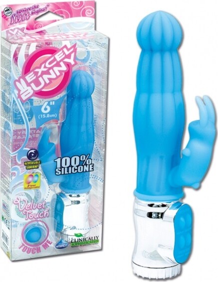 Vibratore Rabbit Punto g e Clitoride Resistente all'Acqua Vibra e Ruota Exel Bunny Rabbit 100% in Silicone 15.2 cm Salute e cura della persona/Erotismo e contraccezione/Sex toys/Vibratori/Vibratori Rabbit Kondorama - Martinsicuro, Commerciovirtuoso.it