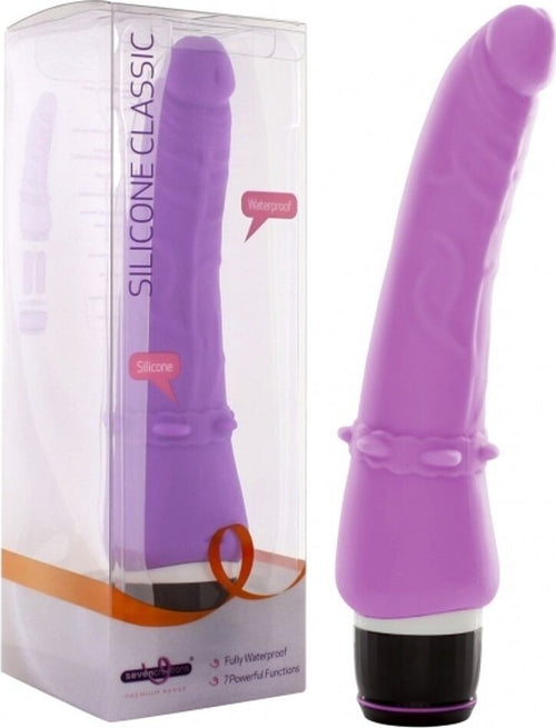 Vibratore Realistico Con Velocità Regolabile Impermeabile Seven Creations Anal Purple + Corona – Fallo Realistico Anale Vibrante In Silicone Viola Cm 19 Salute e cura della persona/Erotismo e contraccezione/Sex toys/Vibratori/Vibratori realistici Kondorama - Martinsicuro, Commerciovirtuoso.it