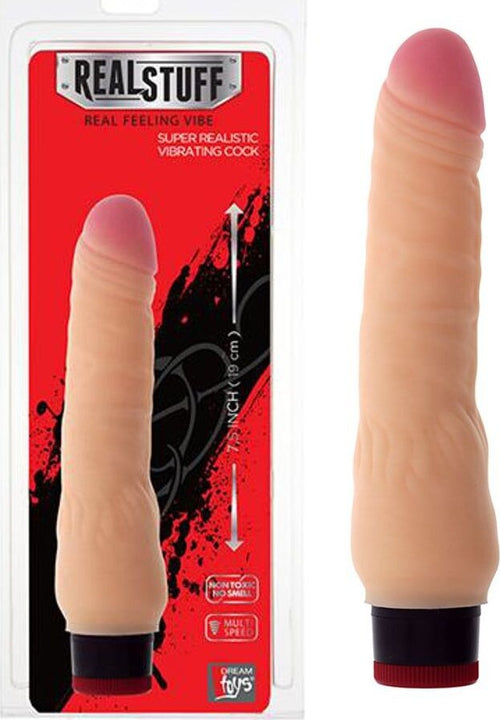 Vibratore Realistico Con Velocità Regolabile Realstuff Fallo Realistico Vibrante Con Velocità Regolabile Color Carne 8” Salute e cura della persona/Erotismo e contraccezione/Sex toys/Vibratori/Vibratori realistici Kondorama - Martinsicuro, Commerciovirtuoso.it