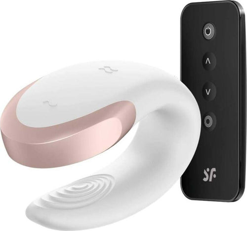 Vibratore Satisfyer Double Love Luxury Partner In Silicone Bianco Gioco Di Coppia Vagina Clitoride Con Telecomando Salute e cura della persona/Erotismo e contraccezione/Sex toys/Vibratori/Vibratori classici Kondorama - Martinsicuro, Commerciovirtuoso.it