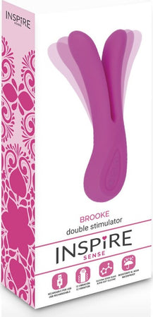 Vibratore Sommergibile Rabbit in Silicone Elastico E Flessibile Stimolazione Clitoride e Punto G Inspire Sense Brooke Purple Salute e cura della persona/Erotismo e contraccezione/Sex toys/Vibratori/Vibratori Rabbit Kondorama - Martinsicuro, Commerciovirtuoso.it