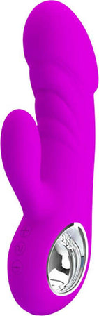 Vibratore Vaginale In Silicone Viola Pretty Love Ansel Con Stimolatore Clitoride E Anello Cromato 7 funzioni di vibrazione 5 livelli di controllo della velocità Ricaricabile Usb Salute e cura della persona/Erotismo e contraccezione/Sex toys/Vibratori/Vibratori Rabbit Kondorama - Martinsicuro, Commerciovirtuoso.it