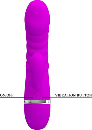 VIbratore Vaginale Rabbit In Silicone Super Soft Morbido Viola Con Stimolatore Clitoride Pretty Love Tracy 7 funzioni di vibrazione Impermeabile Ricaricabile Usb Salute e cura della persona/Erotismo e contraccezione/Sex toys/Vibratori/Vibratori Rabbit Kondorama - Martinsicuro, Commerciovirtuoso.it