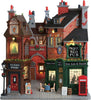 Vicolo inglese, edificio luminoso per villaggio di Natale in Poliresina‎ Casa e cucina/Decorazioni per interni/Addobbi e decorazioni per ricorrenze/Decorazioni natalizie/Oggettistica MagiediNatale.it - Altamura, Commerciovirtuoso.it