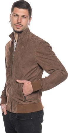 Victor---Bomber-Uomo-Testa-di-Moro-in-vera-pelle-di-scamosciata