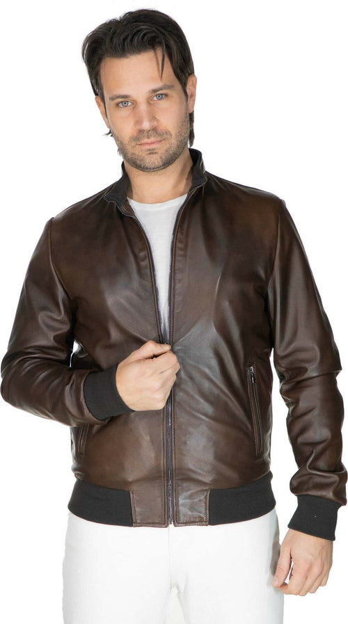 Victor---Bomber-Uomo-Testa-di-Moro-in-vera-pelle