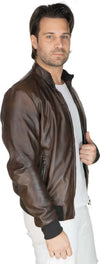 Victor---Bomber-Uomo-Testa-di-Moro-in-vera-pelle