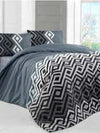 VICTORIA PARURE COPRIPIUMINO MATROMONIALE GRIGIO Casa e cucina/Tessili per la casa/Biancheria da letto/Copripiumini e set da letto/Copripiumini Scontolo.net - Potenza, Commerciovirtuoso.it