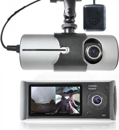 VIDEOCAMERA DOPPIA TELECAMERA AUTO REGISTRATORE STRADA INCIDENTE MONITOR DVR GPS  Trade Shop italia - Napoli, Commerciovirtuoso.it