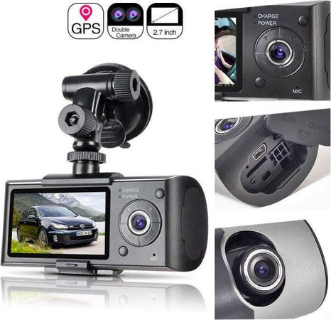 Videocamera-Doppia-Telecamera-Auto-Registratore-Strada-Incidente-Monitor-Dvr-Gps