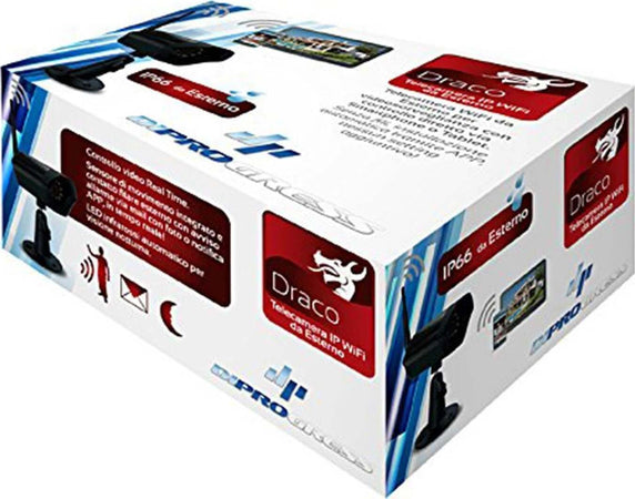 Videocamera led visione natturna esterno ip66 wifi app controllo Fai da te/Sicurezza e protezione/Sistemi di sicurezza domestica/Kit video per la sicurezza domestica/Videocamere di sorveglianza/Dom camera La Zappa - Altamura, Commerciovirtuoso.it
