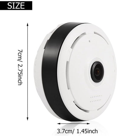 Videocamera Telecamera Panoramica A 360 Wifi Ip Video Sorveglianza Eye S 3.0mp
