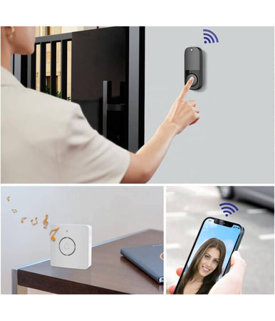 Videocitofono Ip Senza Fili Wifi Campanello Smart Sensore Di Movimento Ip10a