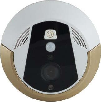 Videocitofono-Wi-Fi-Wireless-Smartphone-Sensore-Pir-Registra-Sd-Smart-Doorbell