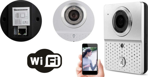 VIDEOCITOFONO WIFI CAMPANELLO LED IR LAN HD CAMERA CHIAMATA REMOTA SMARTPHONE Fai da te/Materiale elettrico/Citofoni Trade Shop italia - Napoli, Commerciovirtuoso.it