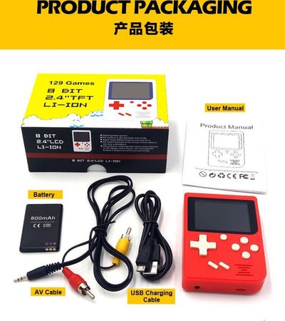 VIDEOGIOCO VIDEO GAMES CONSOLE PALAMRE PORTATILE A COLORI GAMEBOY CON 129 GIOCHI  Trade Shop italia - Napoli, Commerciovirtuoso.it