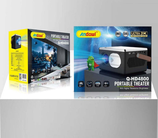Videoproiettore Portatile Ad Alta Definizione Hd Lettore Multimediale Q-hd4800 Elettronica/Home Cinema TV e video/Proiettori Trade Shop italia - Napoli, Commerciovirtuoso.it