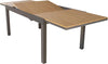 VIDUUS---set-tavolo-in-alluminio-cm-160/240x95x75-h-con-8-sedute-Taupe-Milani-Home