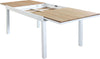 VIDUUS---tavolo-da-giardino-allungabile-in-alluminio-e-polywood-160/240x95-Bianco-Milani-Home