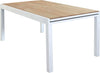 VIDUUS---tavolo-da-giardino-allungabile-in-alluminio-e-polywood-160/240x95-Bianco-Milani-Home